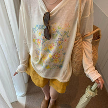 Women's Floral Print Cotton T-shirt