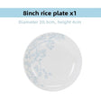 Aoxue bingmei 8inch rice plate
