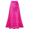 Rosenrotes langes Kleid