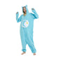 Black and white fleece onesie pajamas