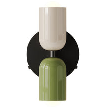 Double Head Color Bedside Lamp