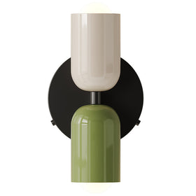 Double Head Color Bedside Lamp