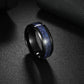 Stainless Steel Blue Star Ring | lifestyle in use