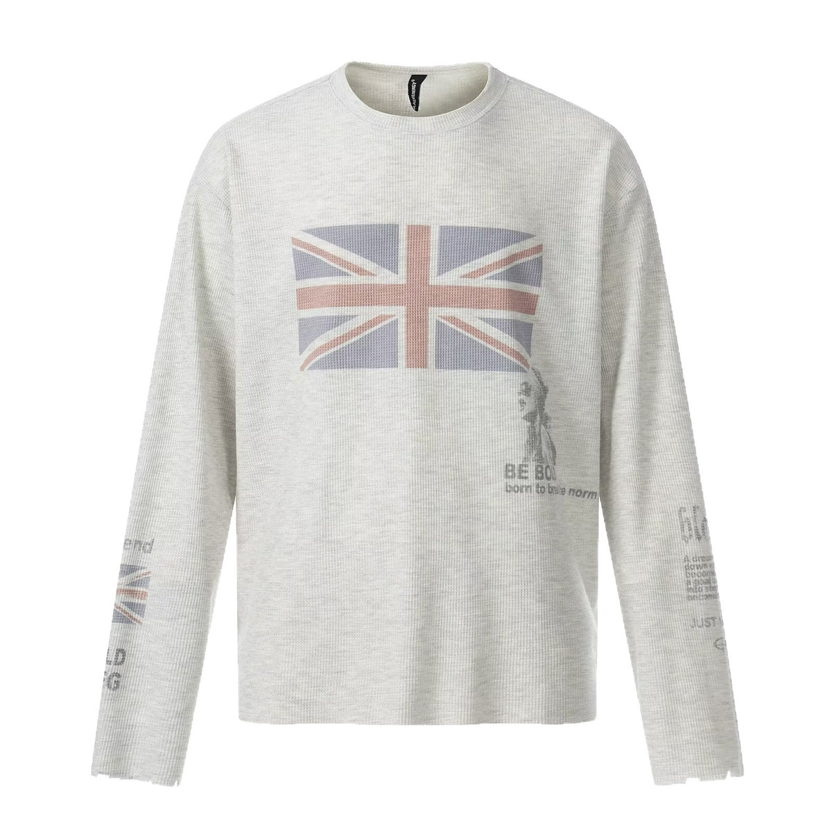 Geometric Print Long Sleeve T-Shirt