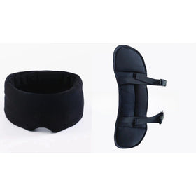 Modal Cotton Light Blocking Sleep Eye Mask with Optional Travel Pillow