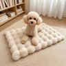 Beige Bubble Velvet