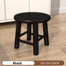Round Leg Black 25�25x25cm