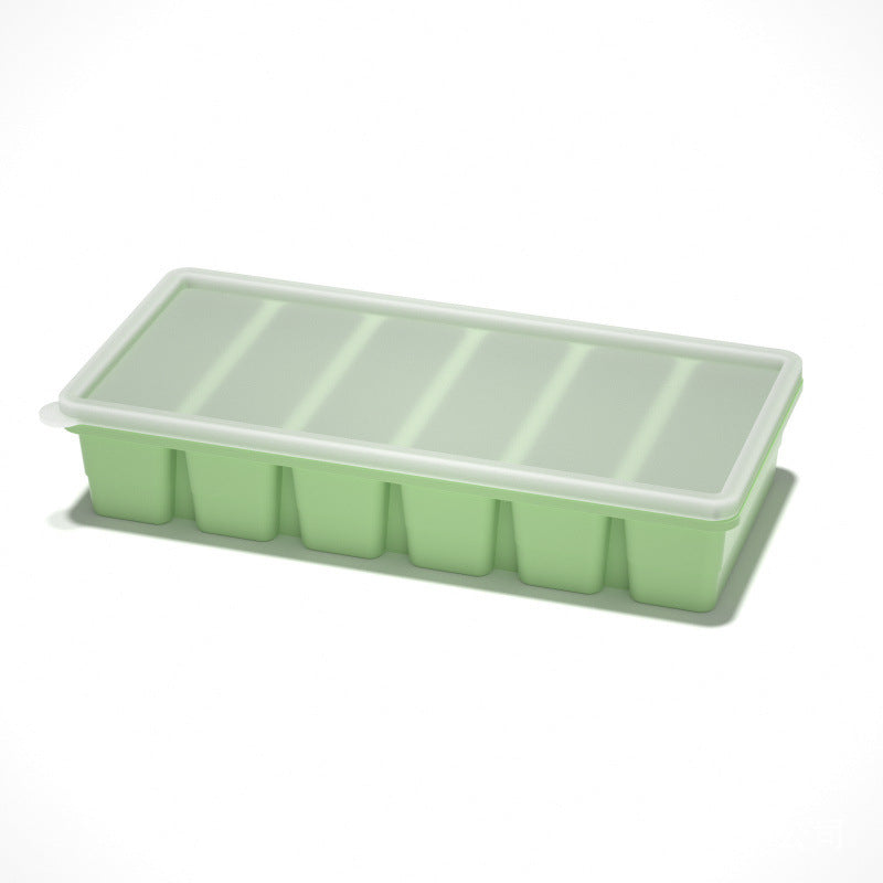 Flexible platinum silicone ice cube tray with a sphere mould for freezing ice cubes