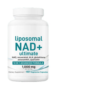Liposomal NAD+ capsules daily routine usage detail shot