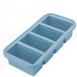 4 rows Large Cube Tray Gray Blue
