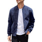 Mens Suede Aviator Jacket