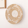 30cm Round White Star
