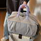 Expandable Travel Hand Luggage Bag | close up material texture