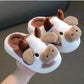 Women's Plush Cow Design Slippers