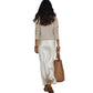 Casual Womens Knit Top and Skirt