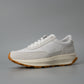 Men's Leather Low Top Breathable Casual Shoes