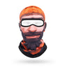 Orange hat beard
