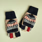 Flip-top dual-purpose gloves