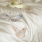 Tencel Butterfly Embroidered Bedding Set