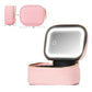 LED Light Travel Makeup Bag with Mirror