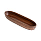Walnut Wood Boat Shaped Salad Bowl