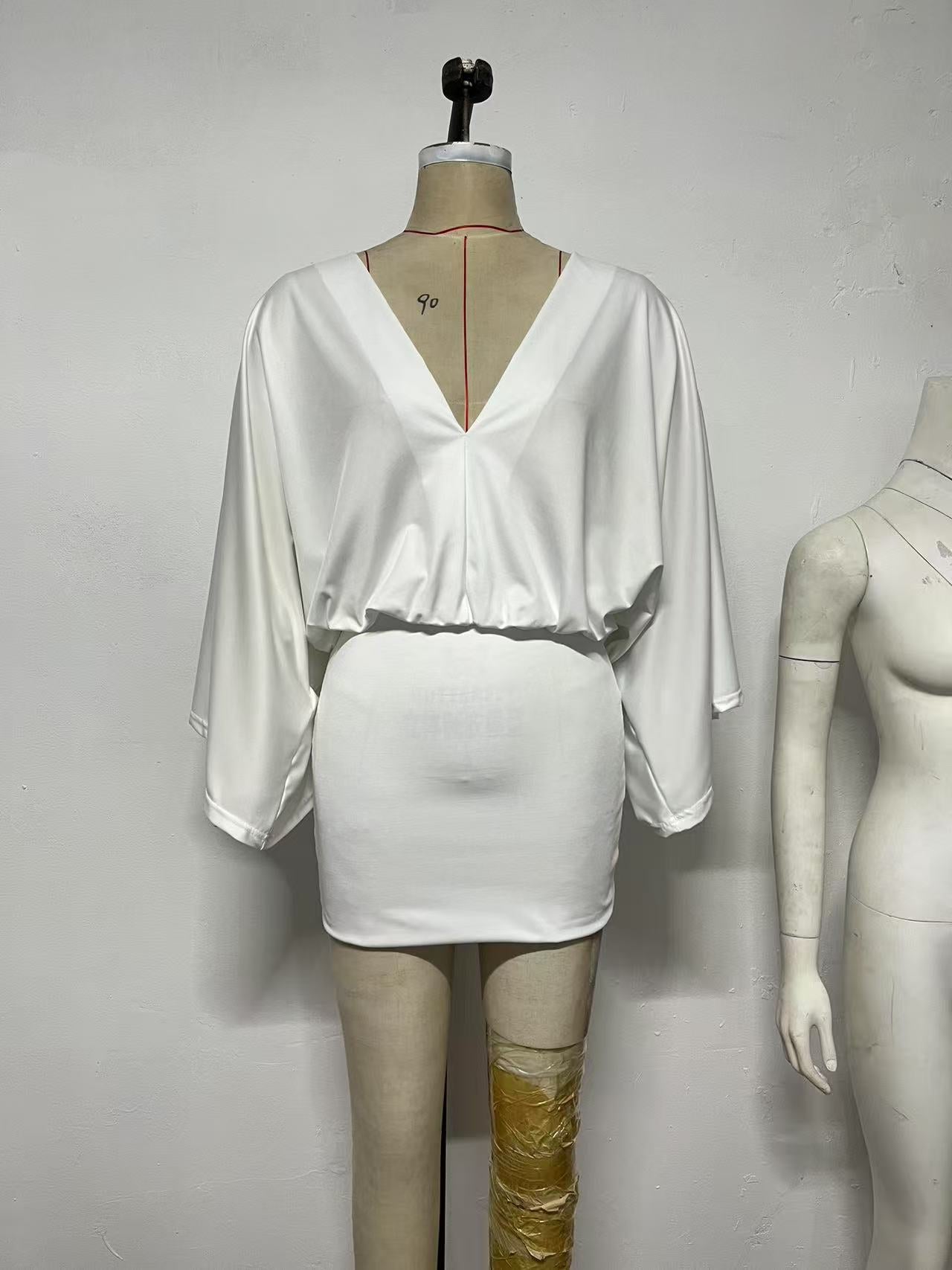 Women's V-Neck A-Line Mini Dress for Casual Day, Trip, Relaxed Outing with Easy Styling | in use scenario daily moment