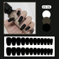 Cs01 40 Wearing Nail Art Finished Nail Pieces Long Frosted Nail Pieces