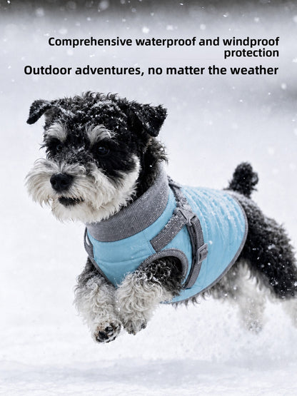 Small and medium-sized dog coats with added insulation for warmth