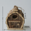 Wooden Bird House Garden Feeder - Creamy-white