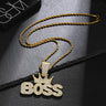 Pendant+twist chain gold