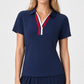 Womens Quick-Dry Breathable Lapel Polo Shirt