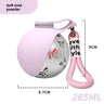 Pink Mist Pet Water Bottle With Print