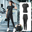 Black Short Sleeve + Pants 2pcs