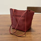 Vintage Genuine Leather Tote Bag