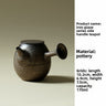 Side handle kettle