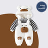 Warm Fleece Strap Bear / 80cm