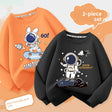 Star Rabbit Orange + Astronaut Black