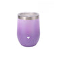 Grid of the stemless insulated tumbler shown across several color finishes with clear press-on lids