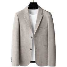Mens Slim Fit Linen Blend Blazer