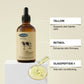 WoodSleep tallow face essence 100 ml amber glass dropper bottle for daily skincare