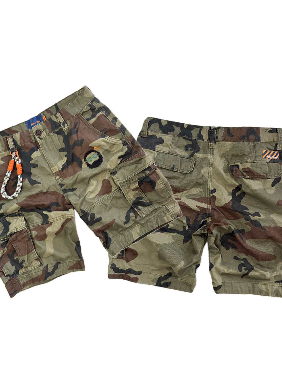 Heavy-Duty Cotton Drawstring Work Shorts