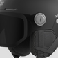 Rear view of the half helmet showing vents, reflective strip and the fit dial