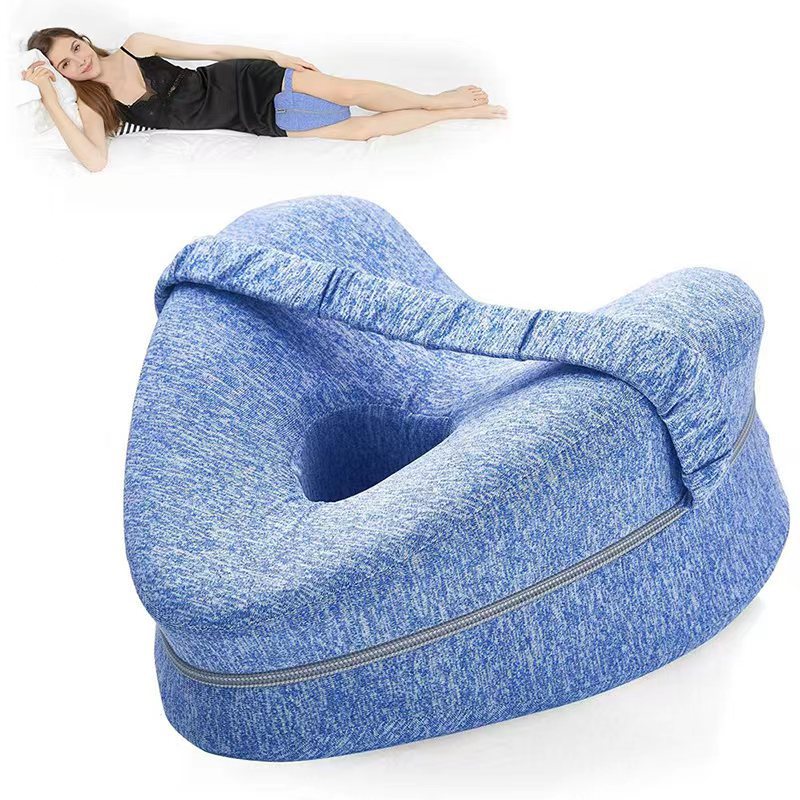 Memory Foam Knee Pillow | material close up