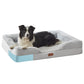 Removable Memory Foam Pet Bed | real routine angle