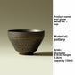 Iron Glaze Ceramic Tea