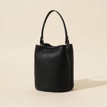 Genuine Leather Bucket Bag