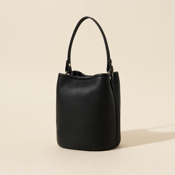 Beuteltasche aus echtem Leder