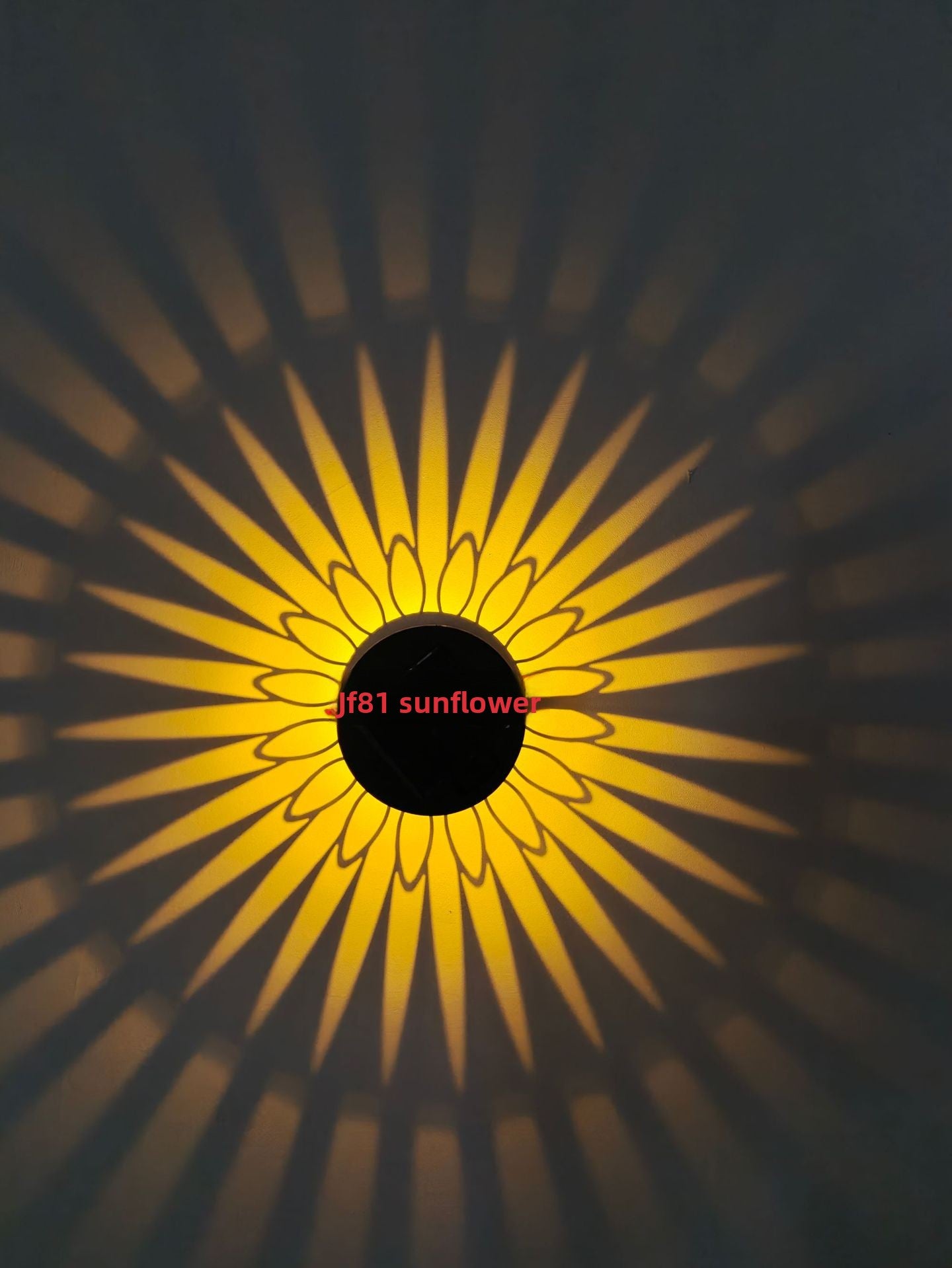 Solar Garden Projection Light | garden lifestyle on lawn