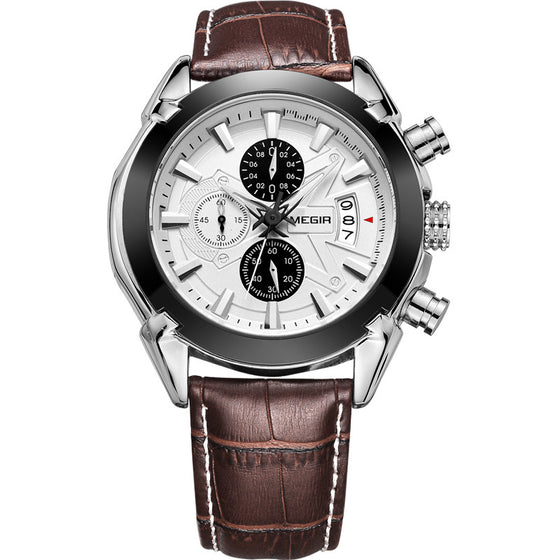 Megir Multifunctional Men's Quartz Watch