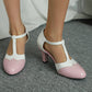 Womens T Strap Patent Leather Sandals | top down arrangement layout